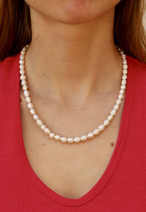 Náhrdelníky - Perlový náhrdelník   - 17615618_