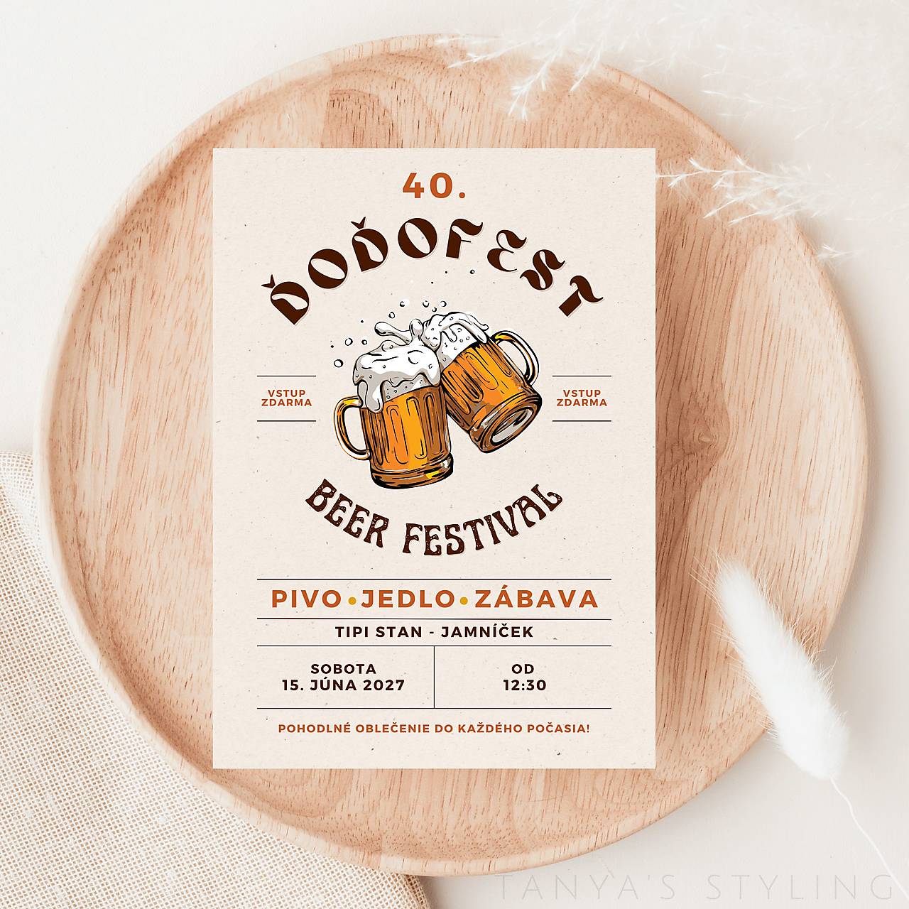 Pozvánka na "Mini festival"