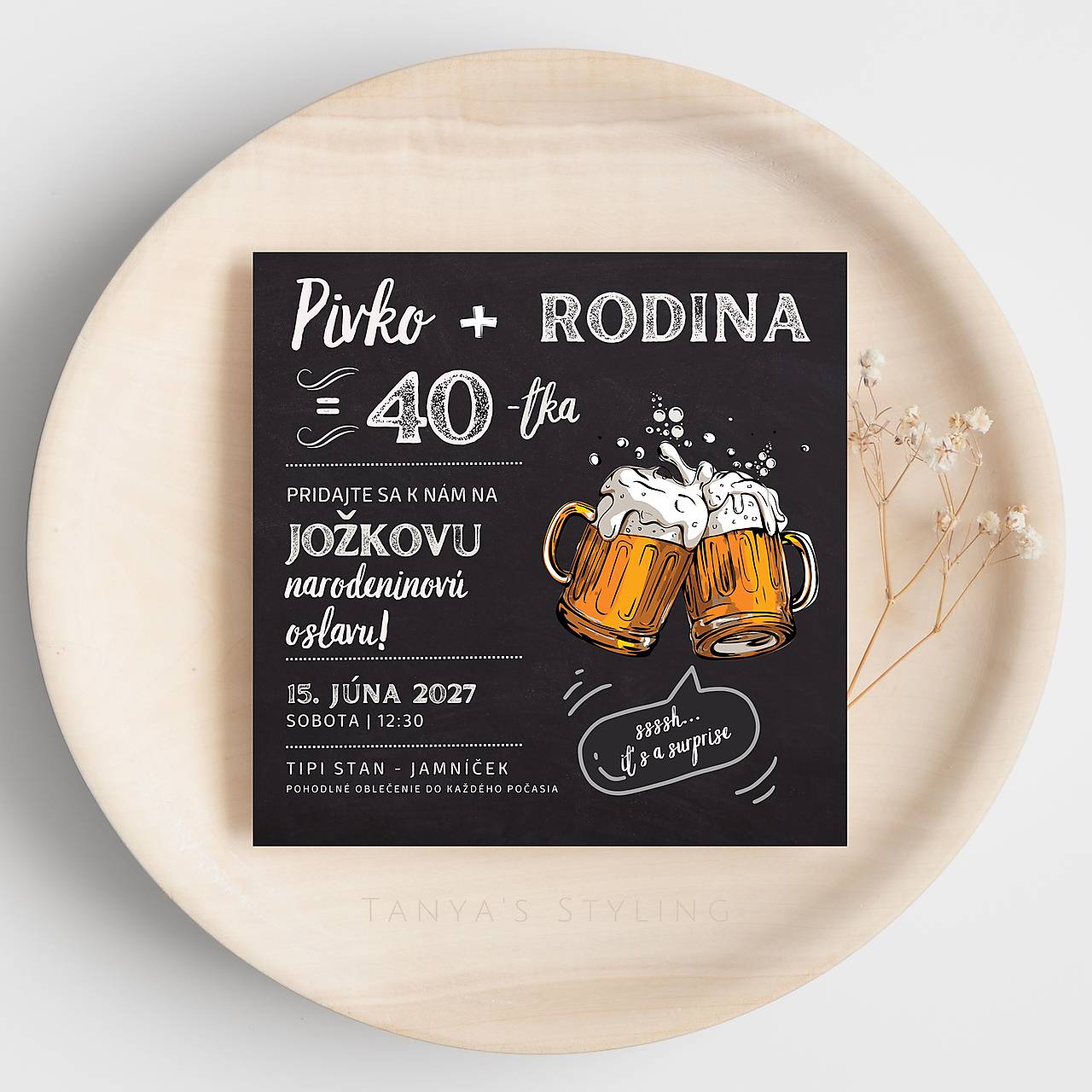 Pozvánka na "Rodinný festival"