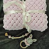 Hračky - Set pre bábätko Zajačik - 17615142_