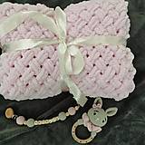 Hračky - Set pre bábätko Zajačik - 17615144_