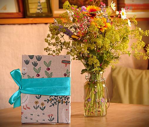 Papiernictvo - Leporelo album: "záhradnícky" - 17616442_