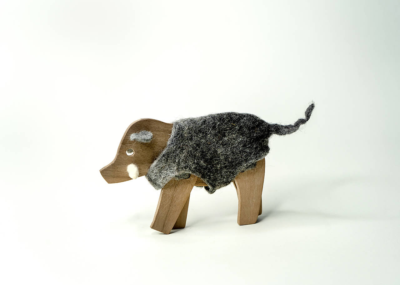 Diviak v kožuchu...