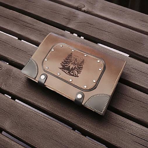 Kožený obal na tablet .