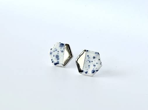 Porcelánové náušnice 