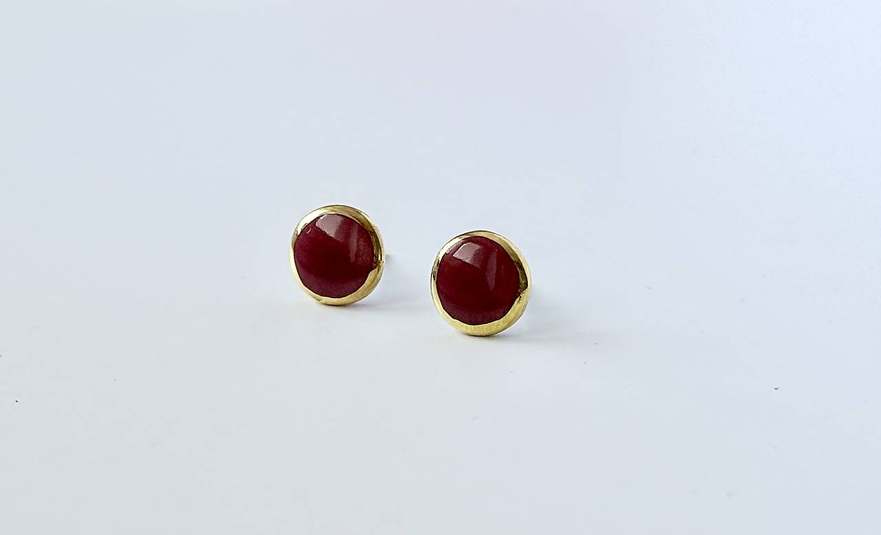 Porcelánové náušnice 