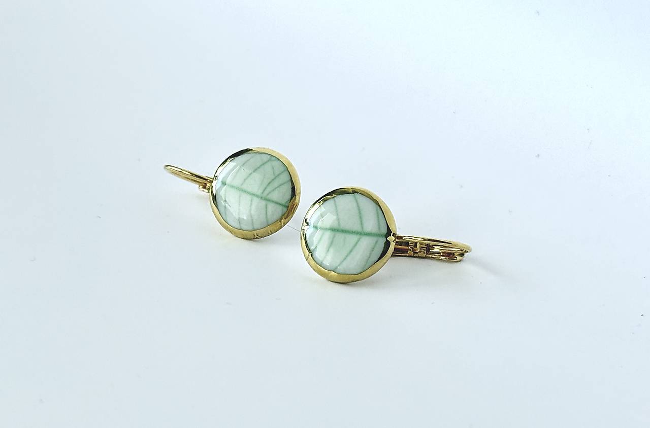 Porcelánové náušnice 