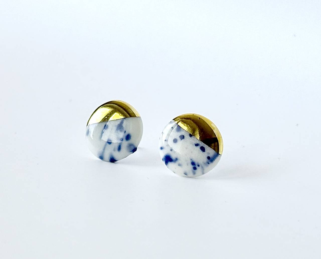 Porcelánové náušnice 