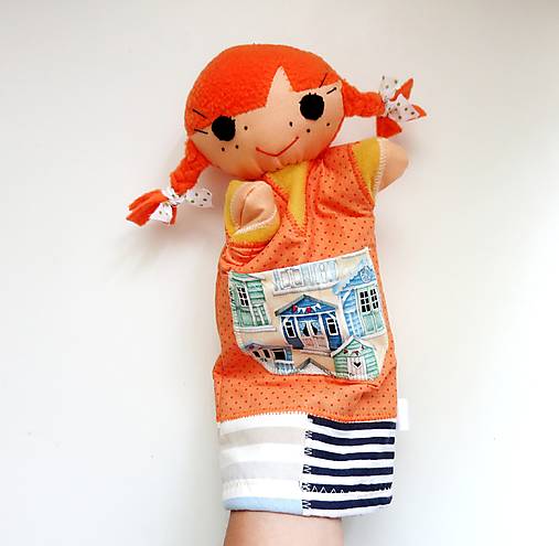 Maňuška Pippi (s domčekom na vačku)