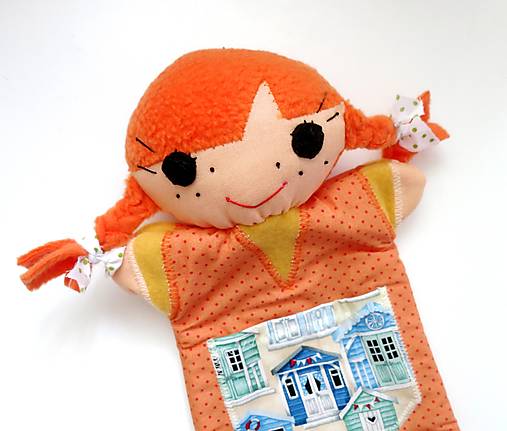 Maňuška Pippi (s domčekom na vačku)