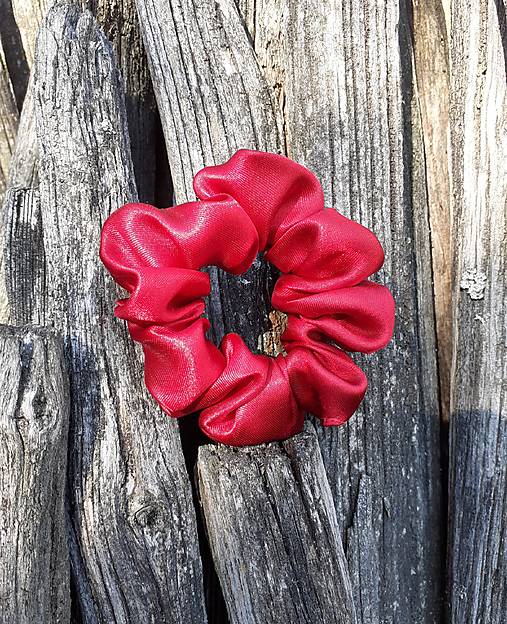 Ozdoby do vlasov - Gumička Scrunchie - 17618385_