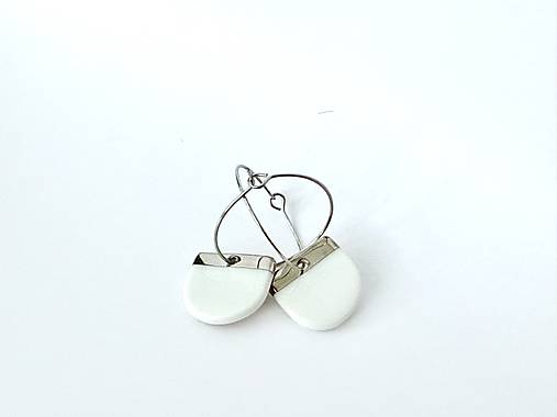 Porcelánové náušnice