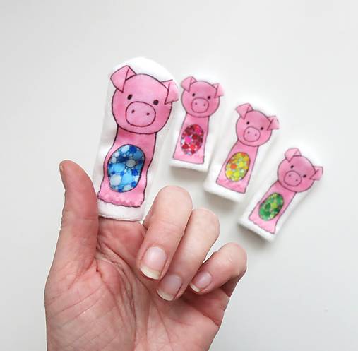 MINI pršteková maňuška  (Prasiatko)
