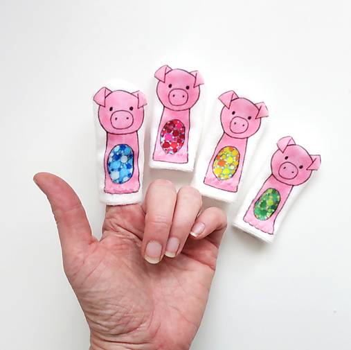 MINI pršteková maňuška  (Prasiatko)