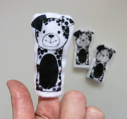 MINI pršteková maňuška (psík)