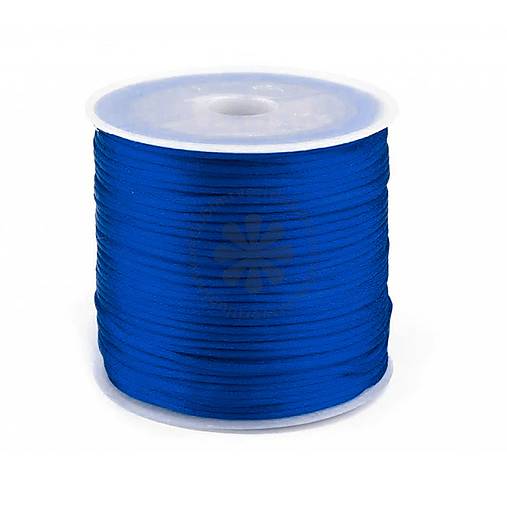 Galantéria - (5773) Saténová šnúrka, 1 mm - 1 cievka (30 metrov) - 17622273_