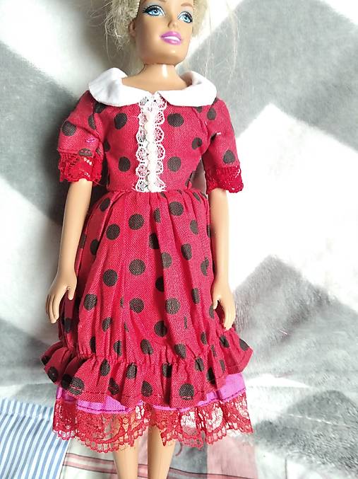 Hračky - šaty pre babiku barbie - 17620649_