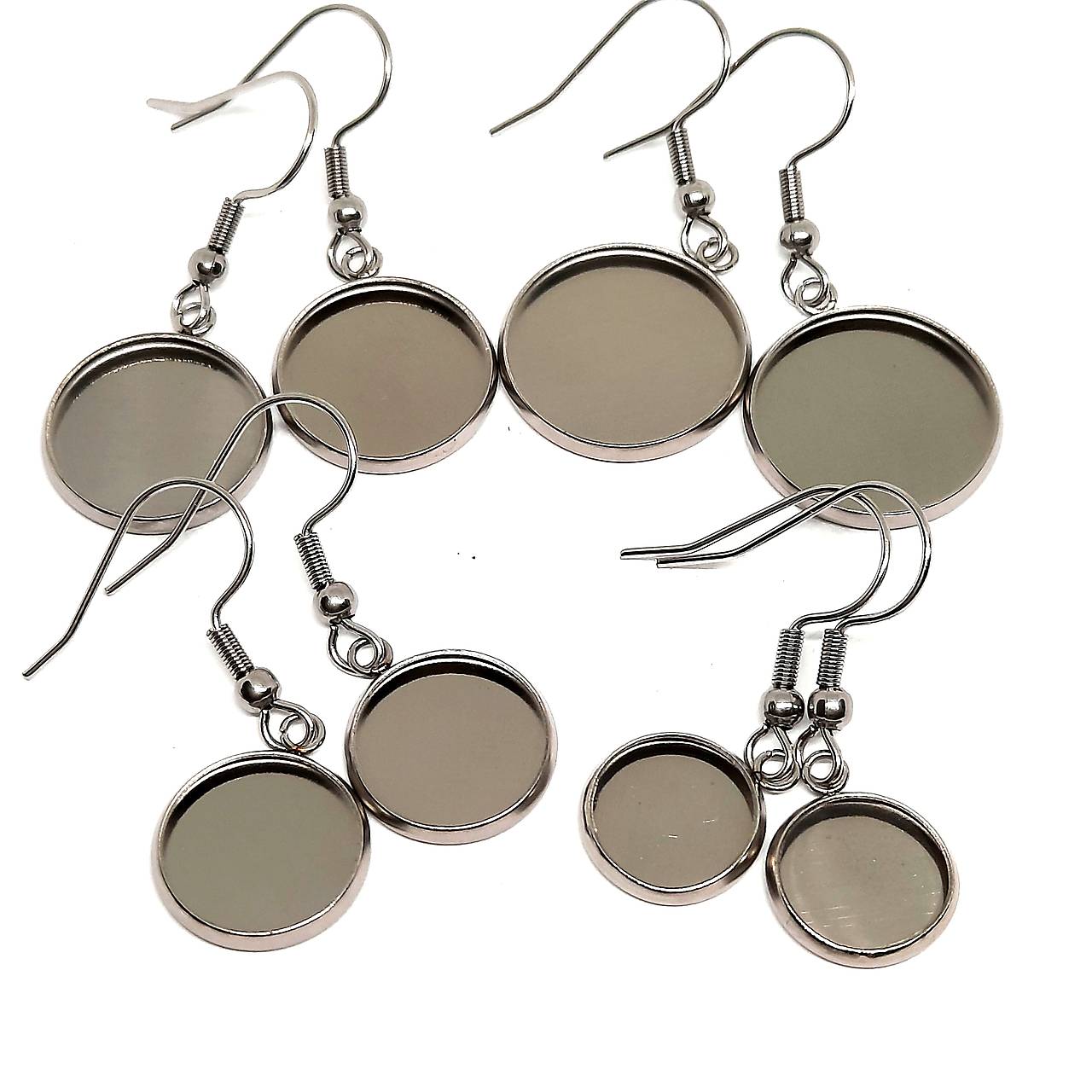 CHO-Náušnice s lôžkom-1pár