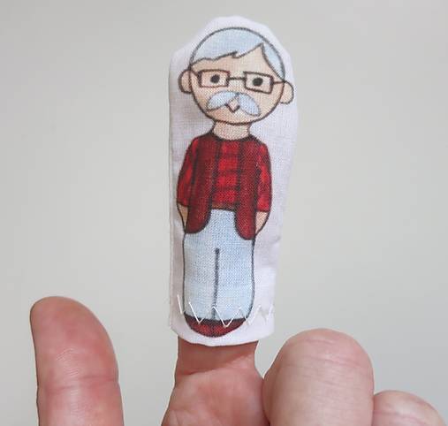 MINI pršteková maňuška (dedko)