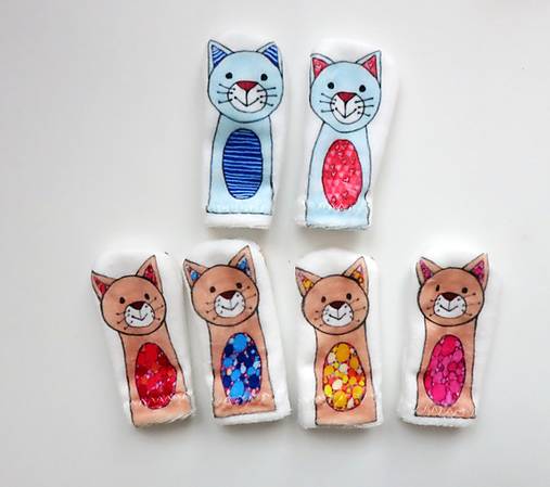 MINI pršteková maňuška (mačka)