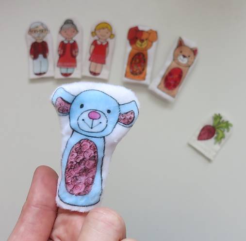 MINI pršteková maňuška (myška)