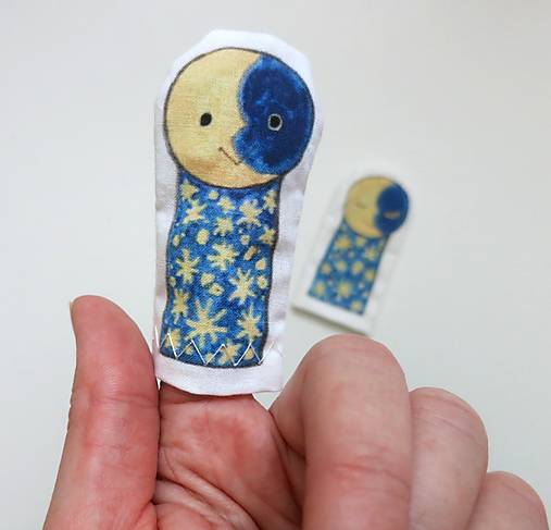 MINI pršteková maňuška (Mesiačik)