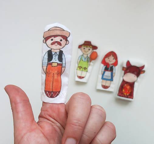 MINI pršteková maňuška (tatko)