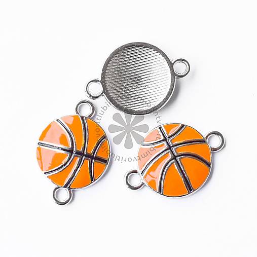 Komponenty - (5749) Medzikus športová lopta, 21x14 mm - 1 ks - 17623269_