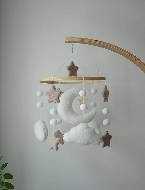 Hračky - Kolotoč nad postieľku - 17622844_