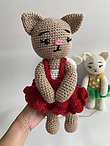 Hračky - mačky/mačičky v sukničke 3 x - 17623795_