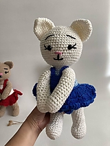 Hračky - mačky/mačičky v sukničke 3 x - 17623796_