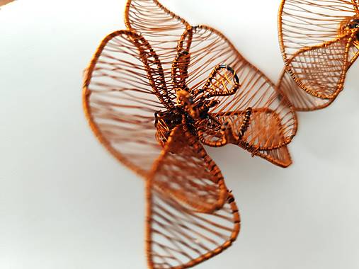 Náušnice - Orchidea na ušiach - 17625711_