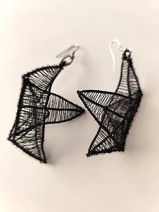 Náušnice - Origami - 17625732_