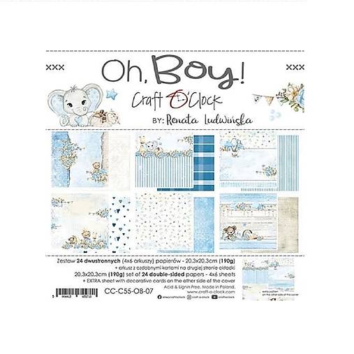 Papier - Scrapbook papier OhBoy! 8x8 - 17627192_