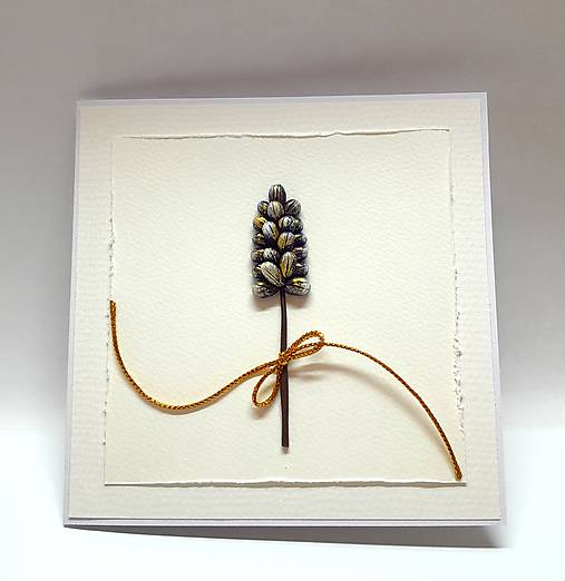 Papiernictvo - Pohľadnica k sviatku ... kvetinka II - 17626978_