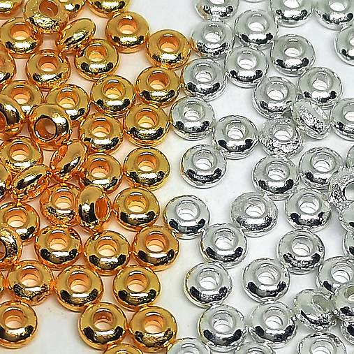 Kovová rondelka 4x2mm-1ks