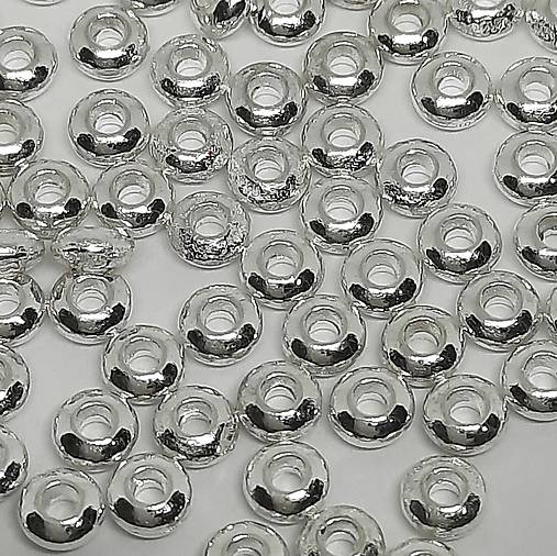 Kovová rondelka 4x2mm-1ks