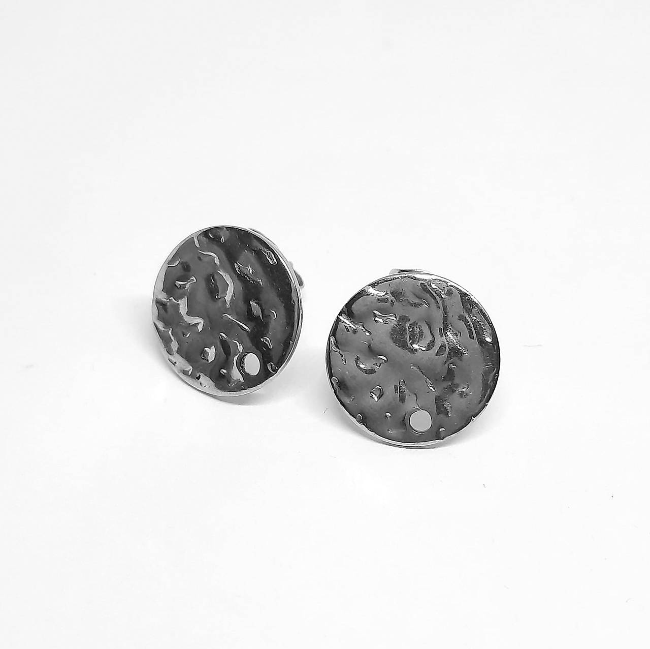 CHO-Napichovačky kruhy-1pár (10mm-platina)