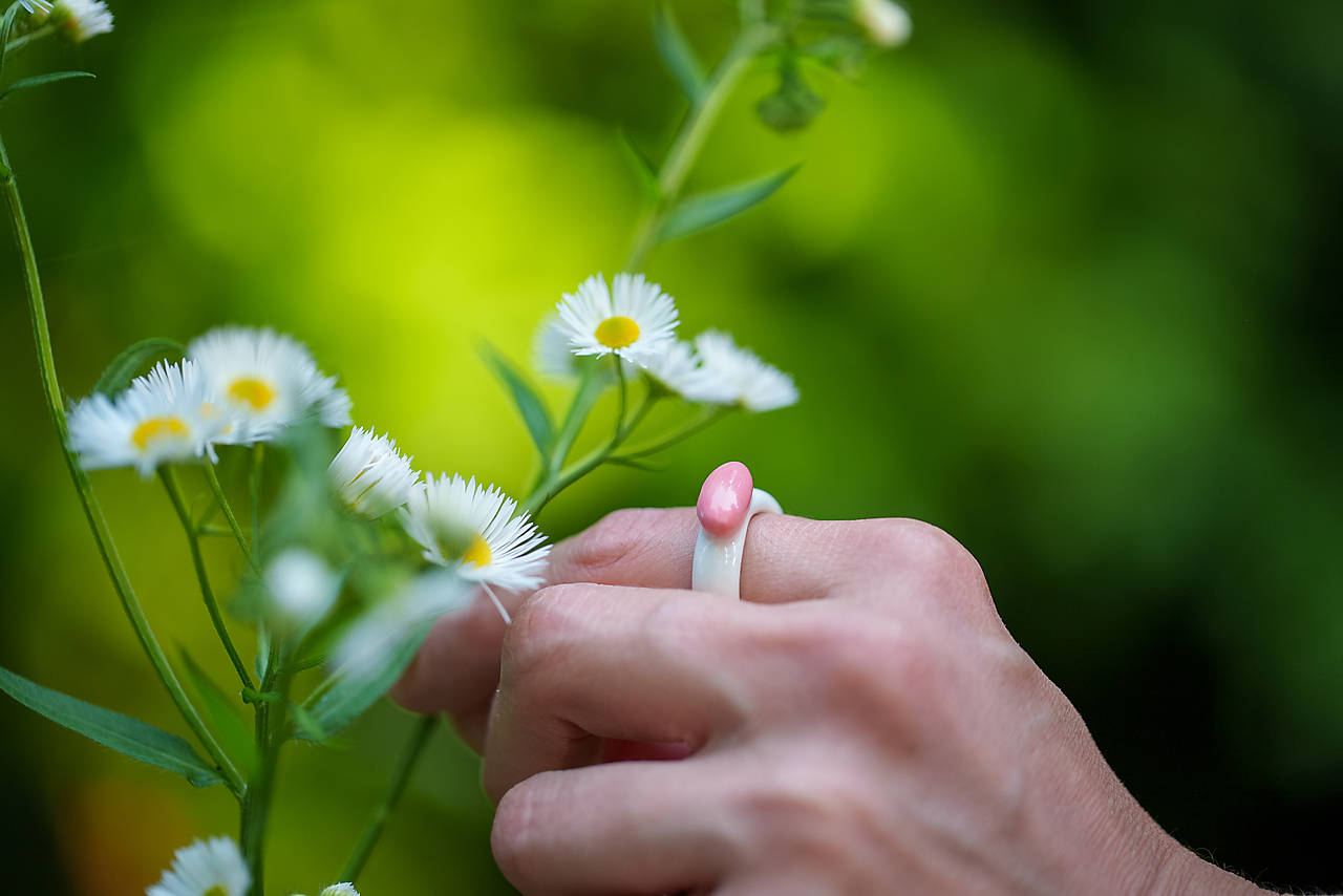Porcelánový prsteň
