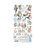 Papier - Scrapbook papier 6x12 Boy & Toy - 17627913_