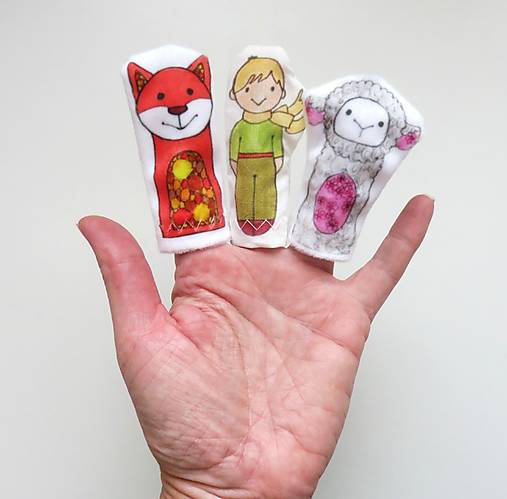 MINI pršteková maňuška - sada Malý princ
