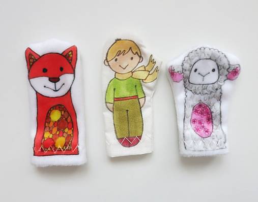 MINI pršteková maňuška - sada Malý princ