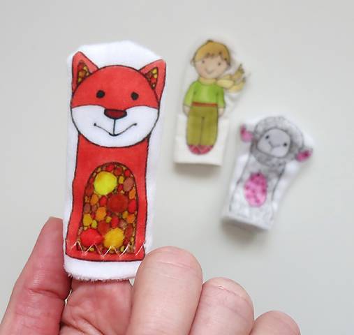 MINI pršteková maňuška - sada Malý princ