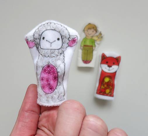 MINI pršteková maňuška - sada Malý princ