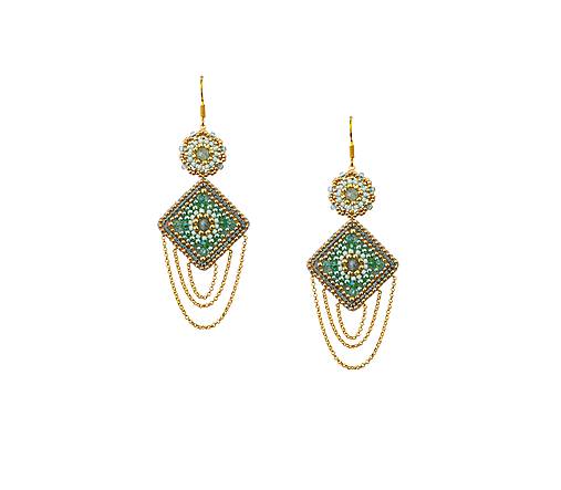 Náušnice - náušnice Nina - 17628050_