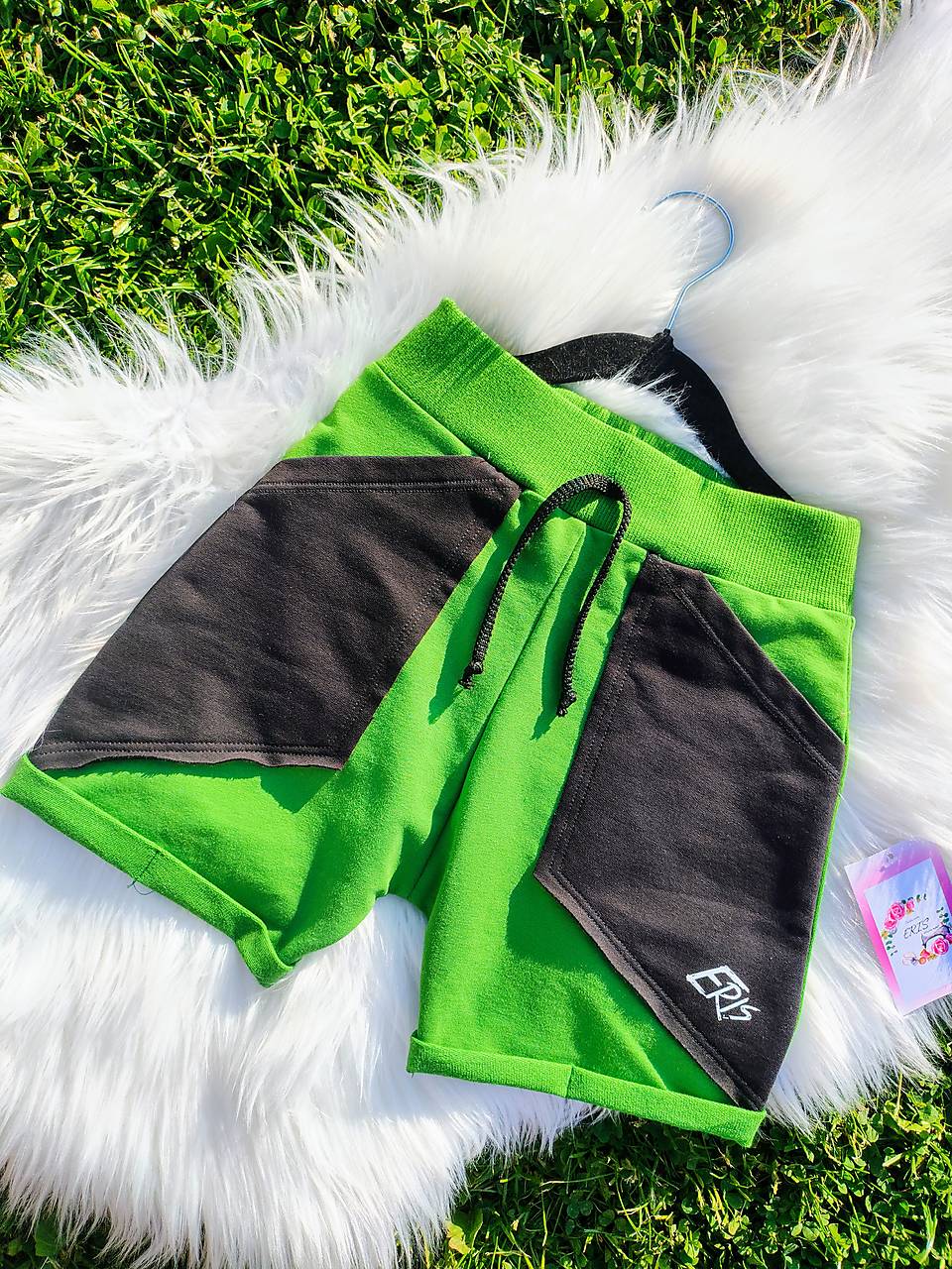 Kraťasy baggy ZELENÉ (typ 3)
