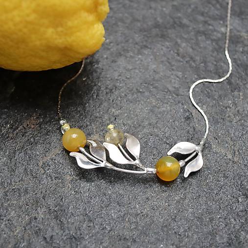 Náhrdelníky - Lemon - náhrdelník - 17629268_