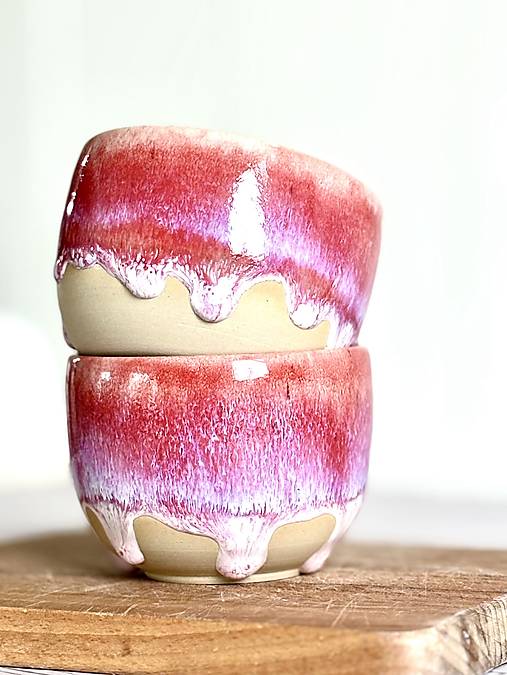 Cappuccino pohárik Fuchsia