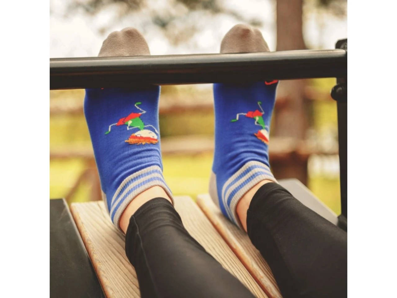 Ponožky CrazyStep Bežec krátke