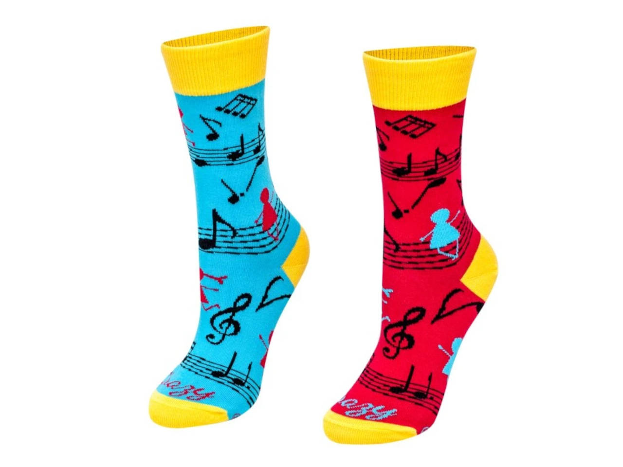 Ponožky CrazyStep Hudobná nálada